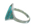 Genuine Sterling Silver Turquoise Ring Size 5-1/4 RX86369